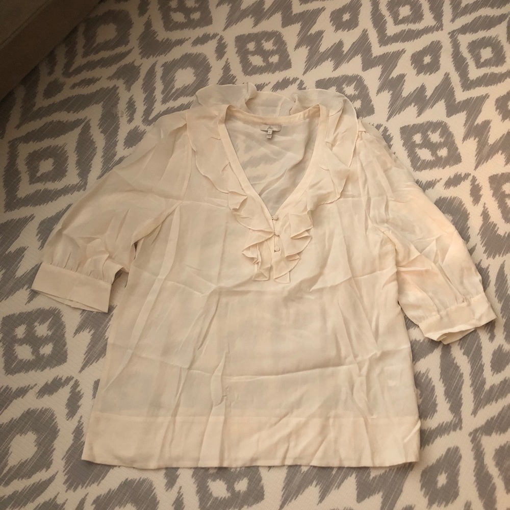 Silk joie top